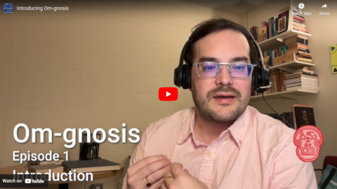 Screenshot of Om-gnosis podcast host Keith Cantu