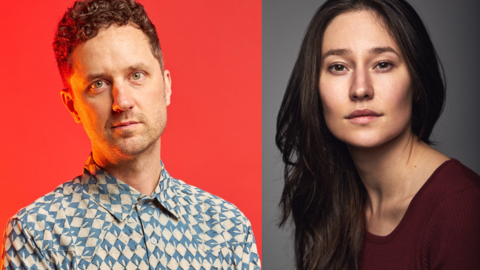 Photo of Aaron Scott and Natalia Schwien Scott