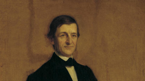 Painting of Ralph Waldo Emerson