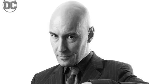 Grant Morrison looking into the camera