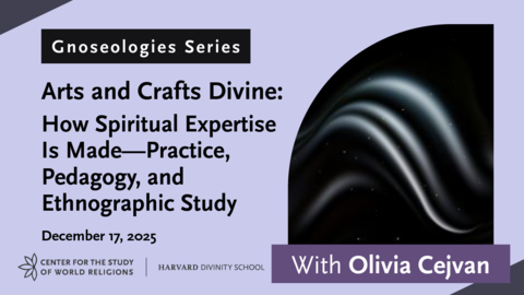 Title card for Gnoseologies Episode: Arts and Crafts Divine with Olivia Cejvan