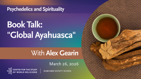 Title card for Book Talk with Alex Gearin