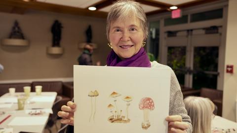Photo from the painting workshop
