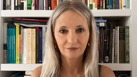 Branka Arsic looking into the camera