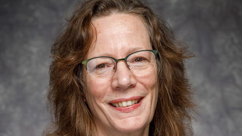 Laura Walls smiling into the camera