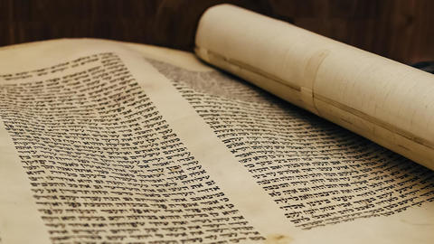 Scrolls with writing on it
