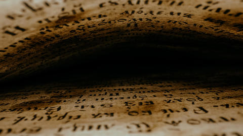 Pages from a scroll