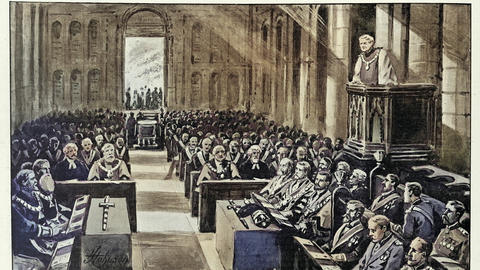  image of a freemason meeting