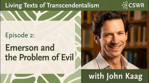 episode title, and headshot and name of speaker