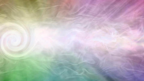 Artistic representation of swirling colors