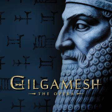 Profile of Gilgamesh with titling: Gilgamesh: the Operal