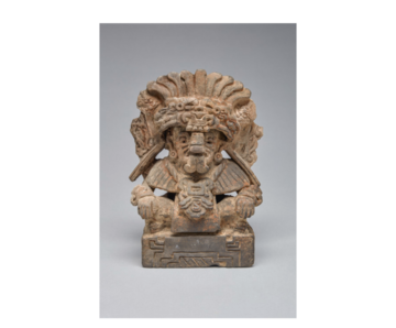 Stone statue of Urn of Rain God Cocijo