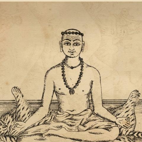 Sabhapati Swami's yoga illustration