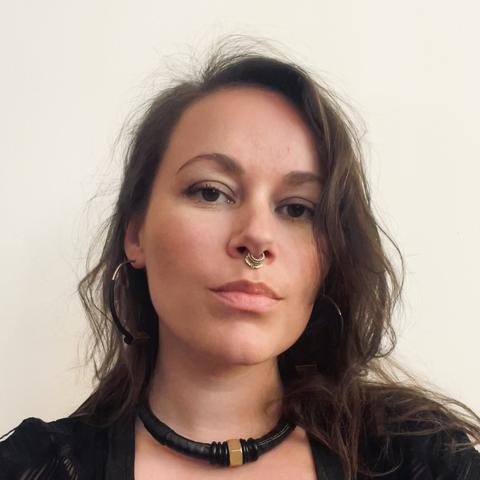 Marleen Thaler looking into the camera
