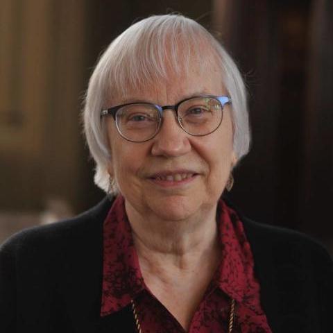 Phyllis Cole smiling into the camera
