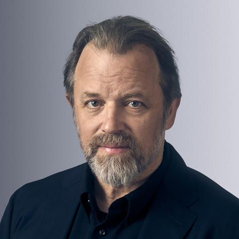 Henrik Otterberg looking into the camera