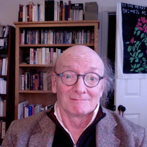 Larry Rosenwald looking into the camera