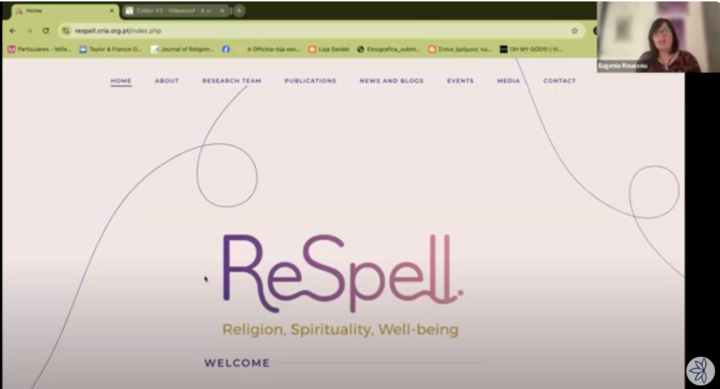 Screenshot of YouTube video with speaker in corner