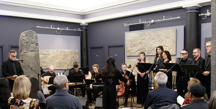 Gilgamesh musical group rehearsing