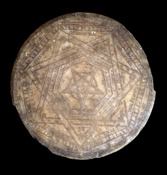 Wax seal with images and writing