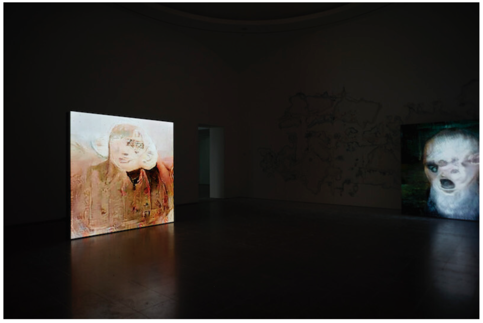 View of Pierre Huyghe’s “UUmwelt”