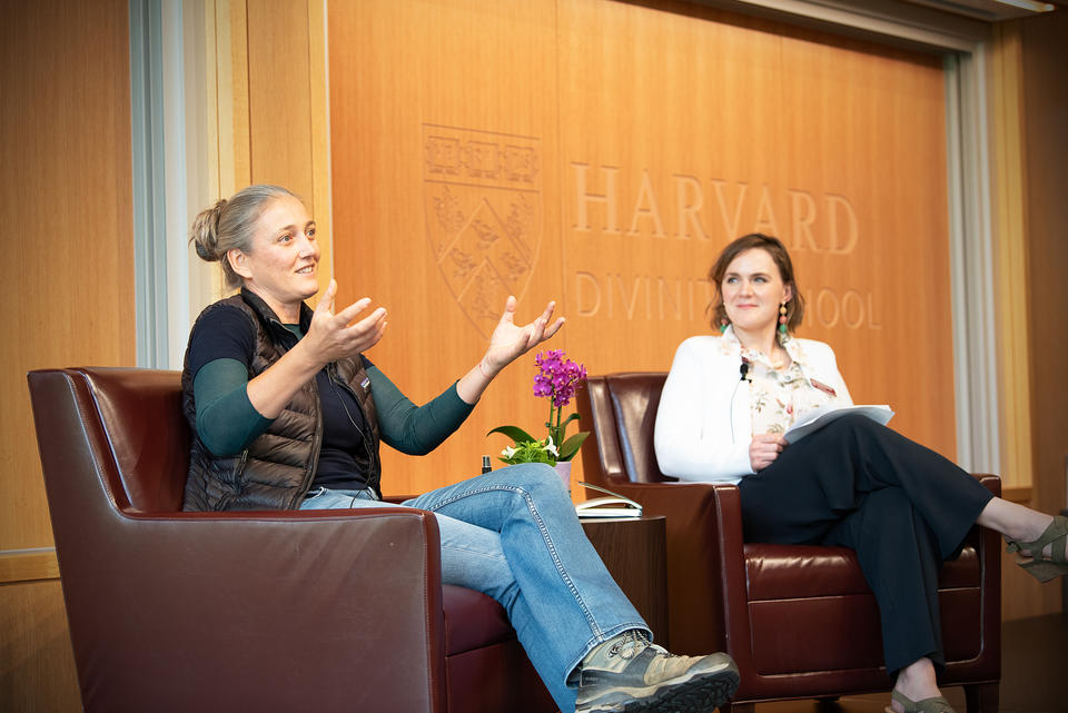 Monica Gagliano and Rachael Petersen in dialogue