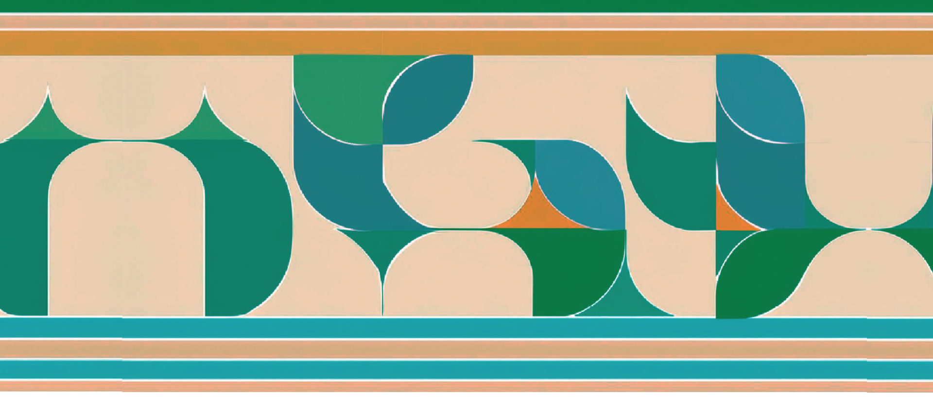 horizontal linked pattern