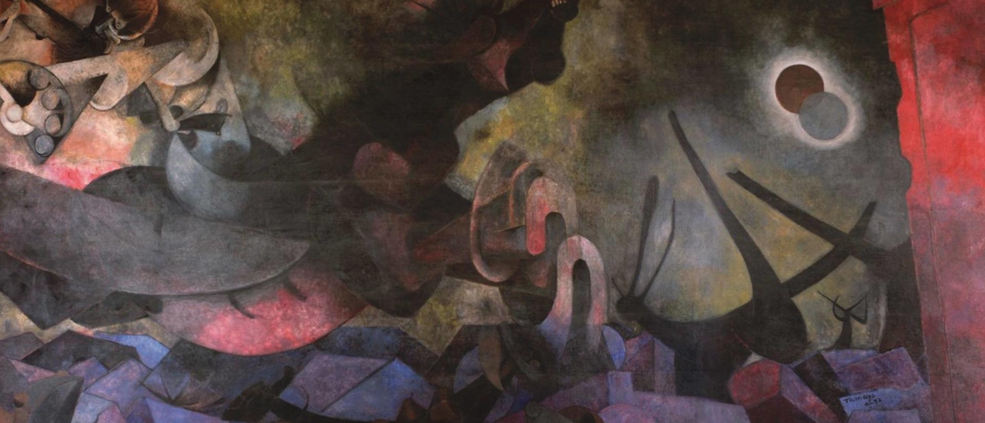 Mural by Rufino Tamayo, The Birth of Our Nationality