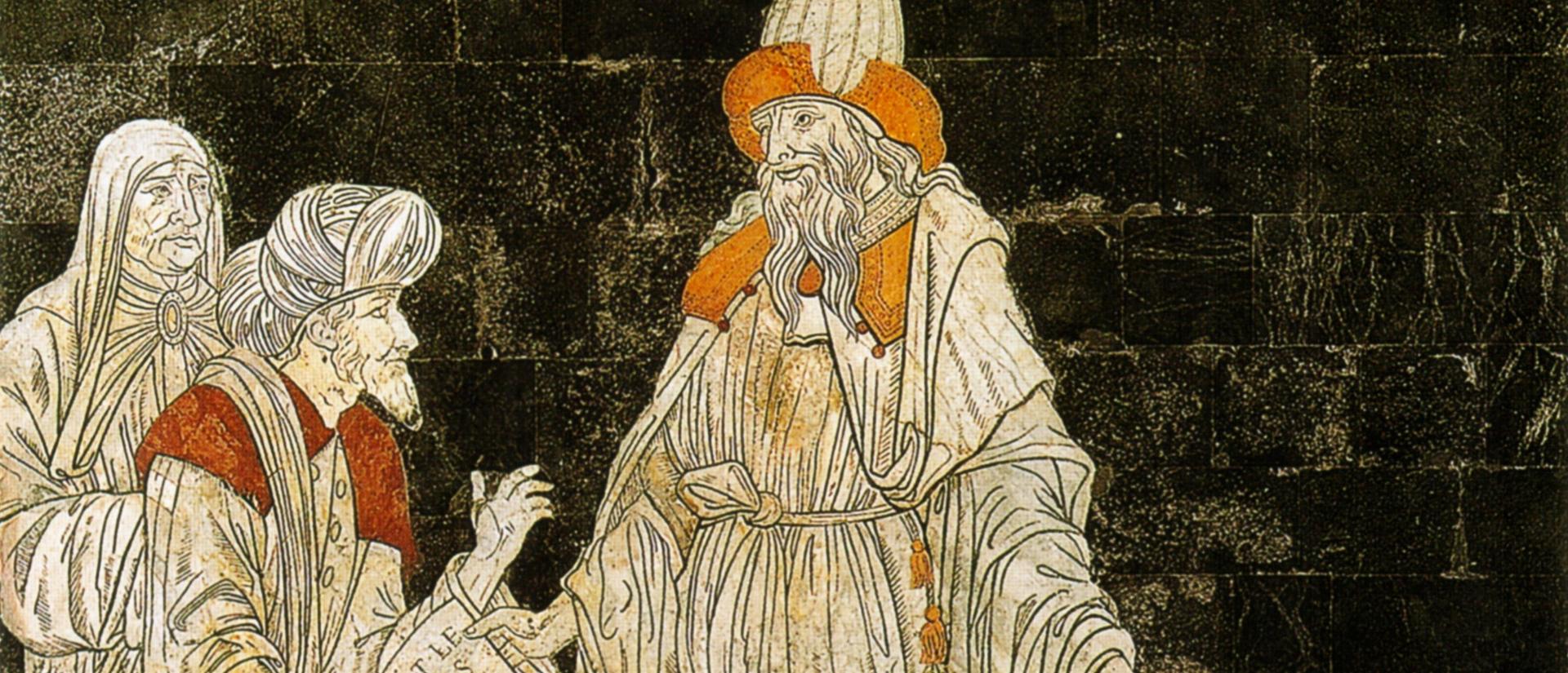 Hermes receiving visitors
