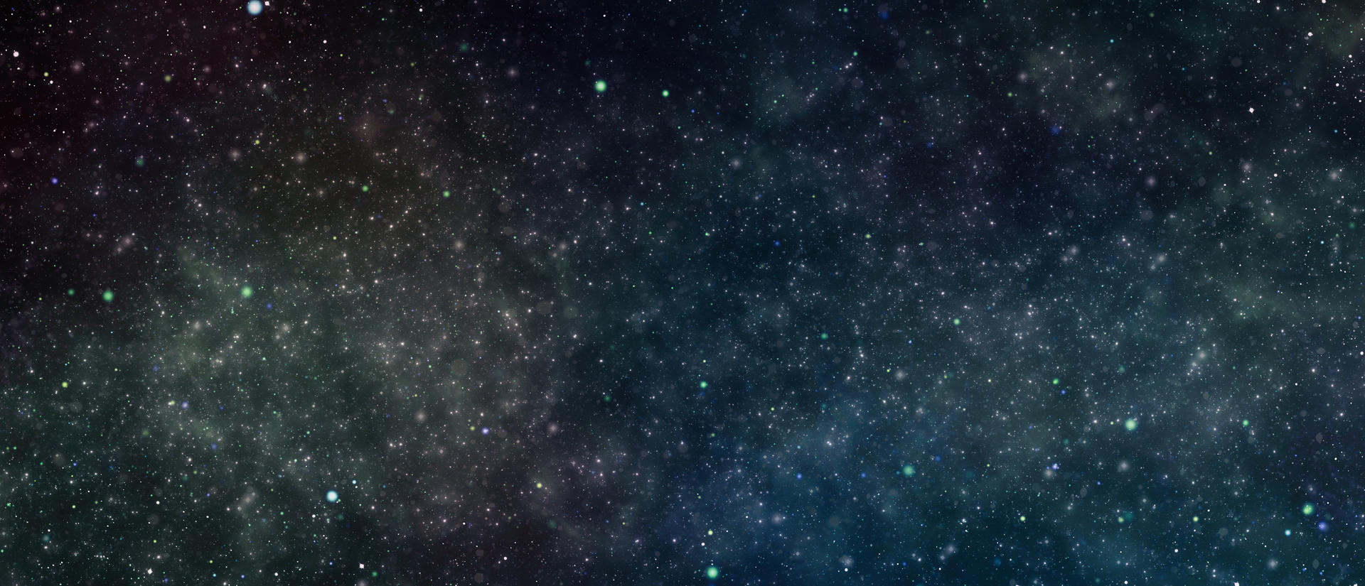 What looks like a dark sky with many stars