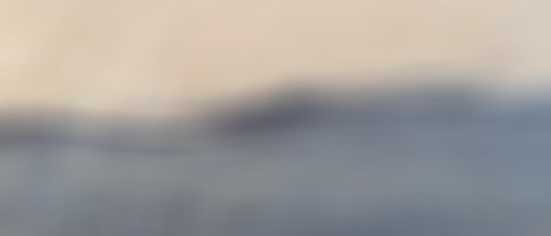 Blurred image of horizon and sky