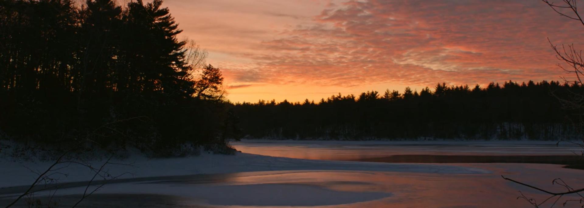 Walden in winter