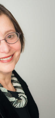 Photo of Helen Berger smiling into the camera