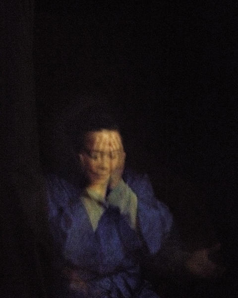 person praying